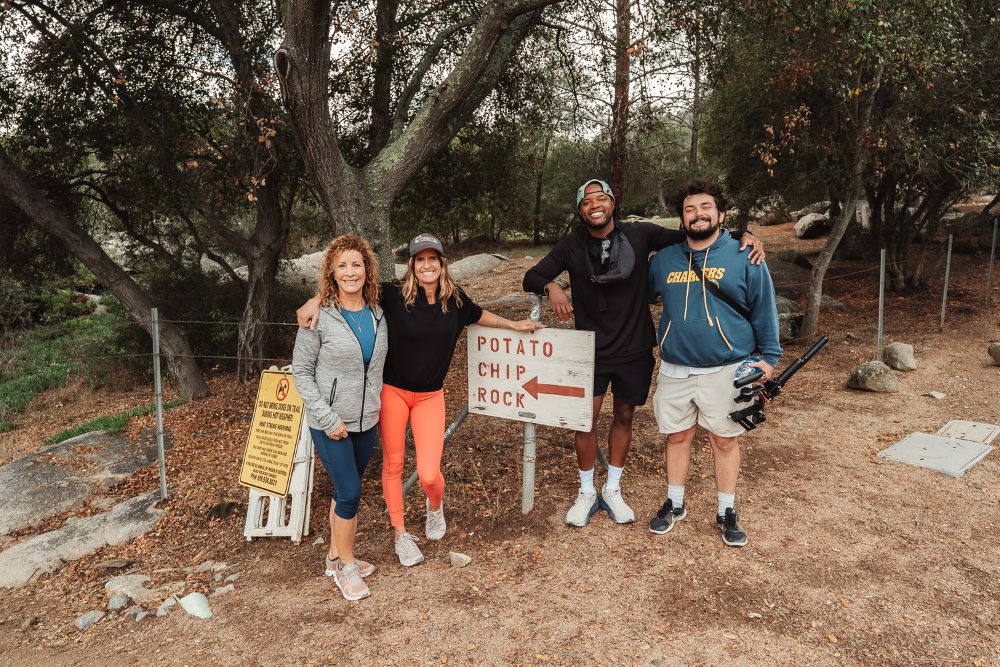Mount Woodson Trailhead near Lake Poway in San Diego County