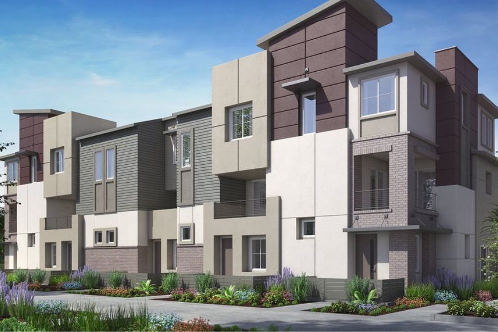 Modern homes in a master-planned community in San Marcos North County San Diego